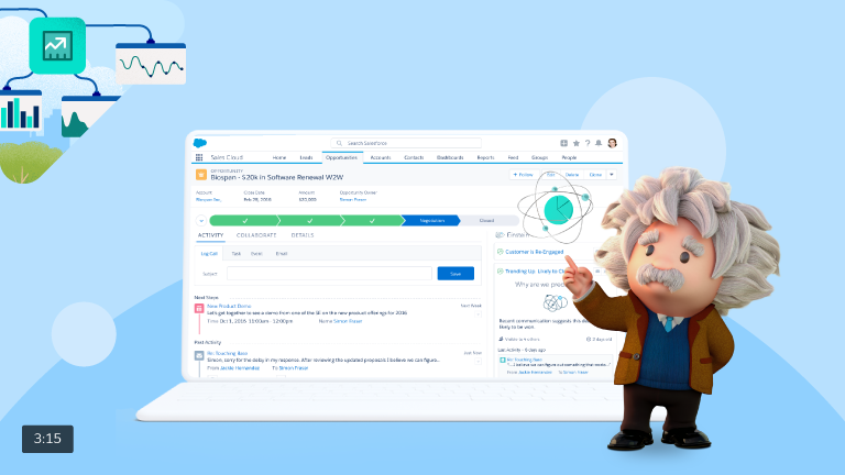 key features of Sales Cloud Einstein