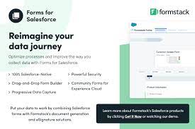 Salesforce form builder Formstack