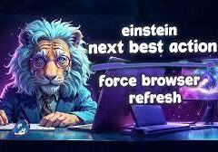 Triggering a Refresh of the Einstein Next Best Action