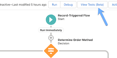 Salesforce Flow Tests